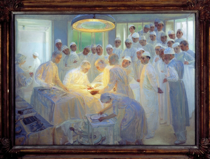 Mario Donati and his pupils