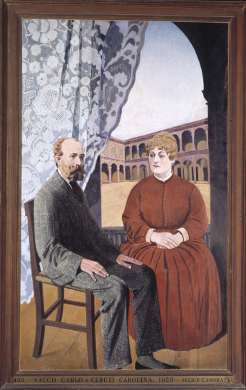 Portrait of Carlo Sacco and Carolina Cerutti Sacco