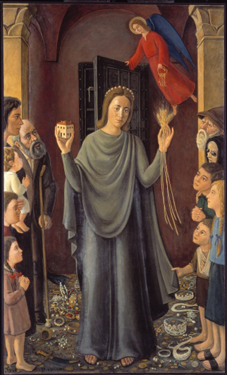 “La Carità”: Allegory in memory of Rosa Sciomachen