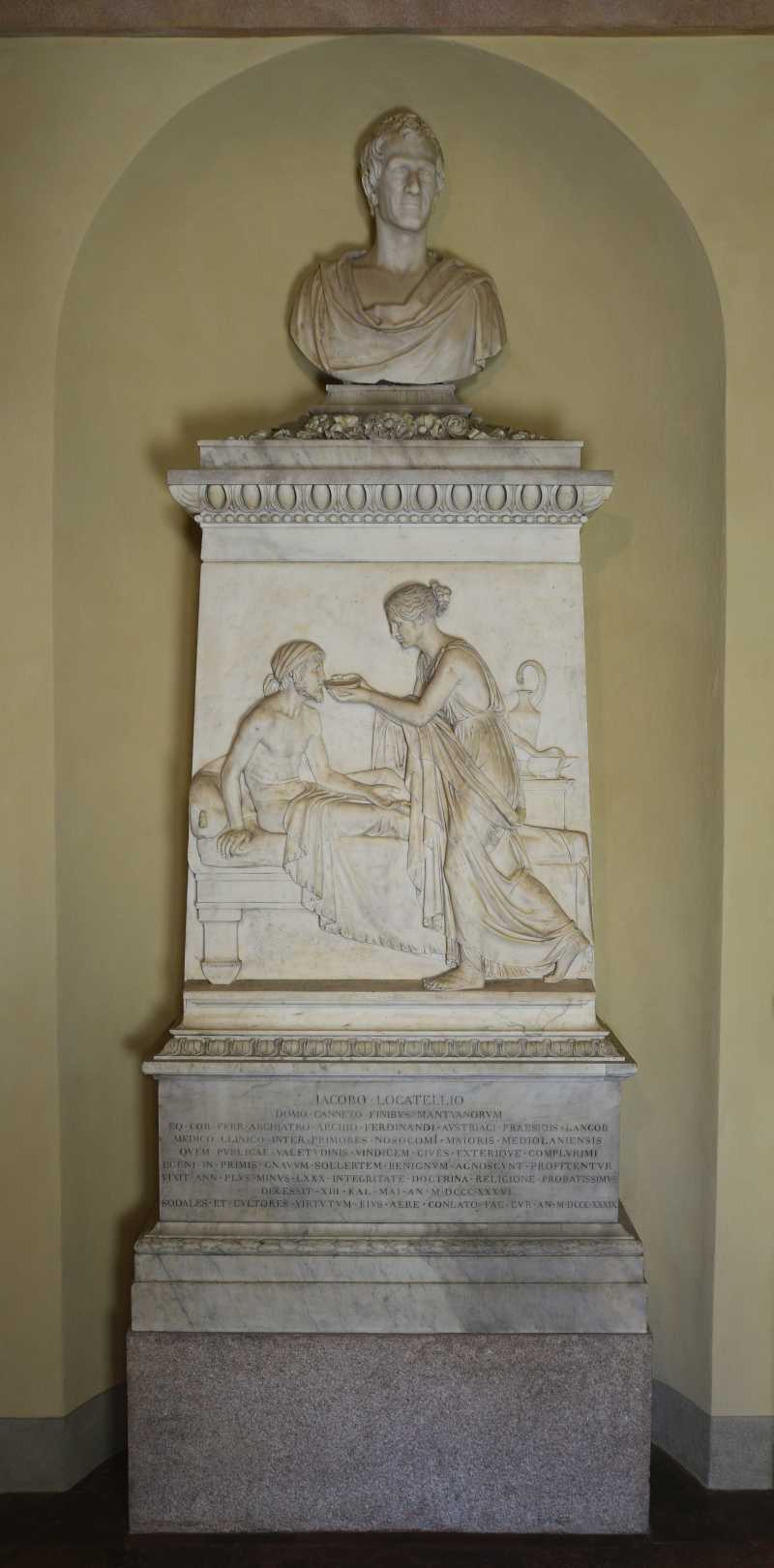 Monument to Giacomo Locatelli