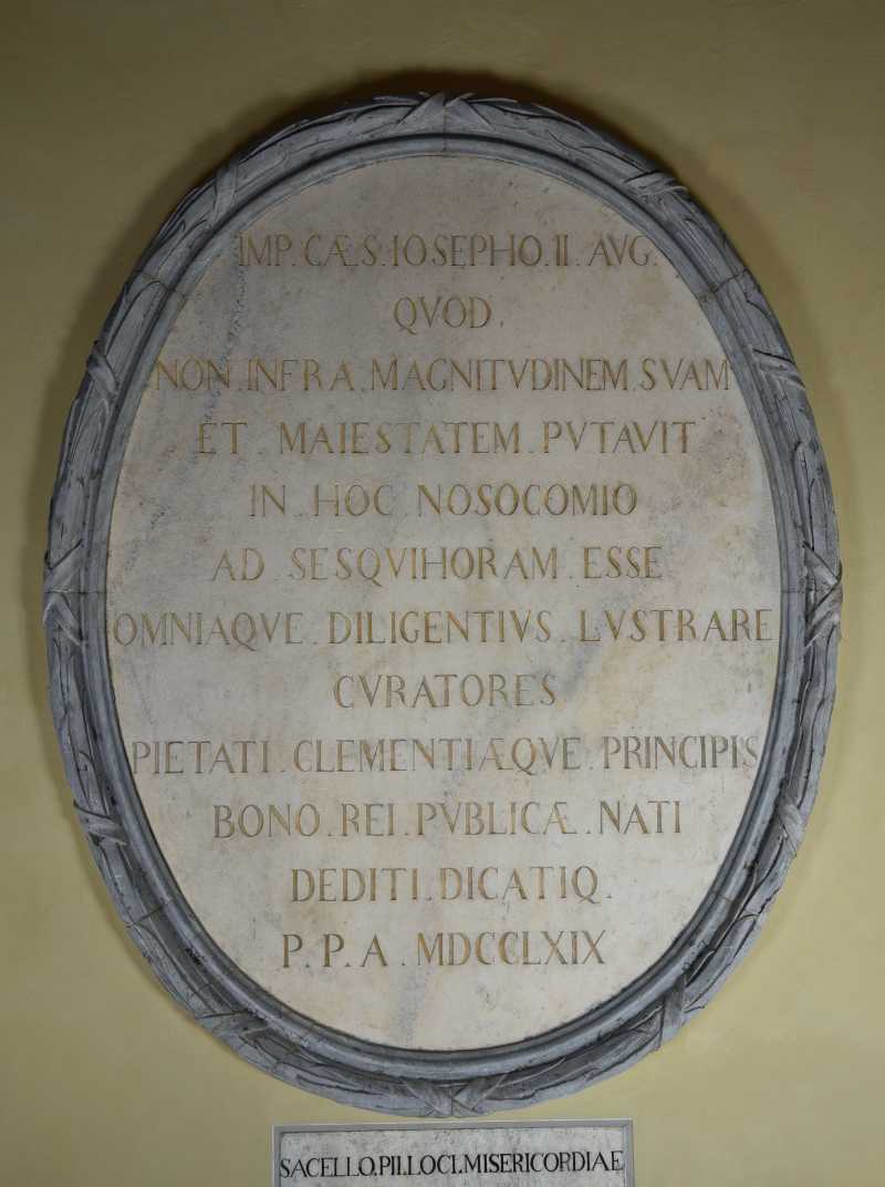 Commemorative inscription