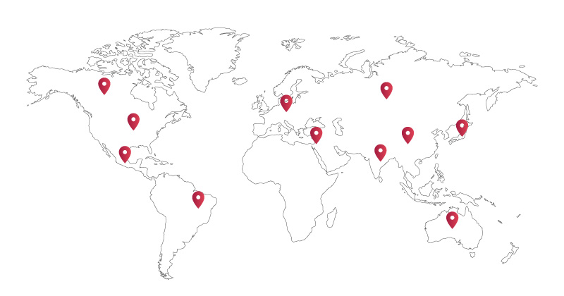 Granted patents by country