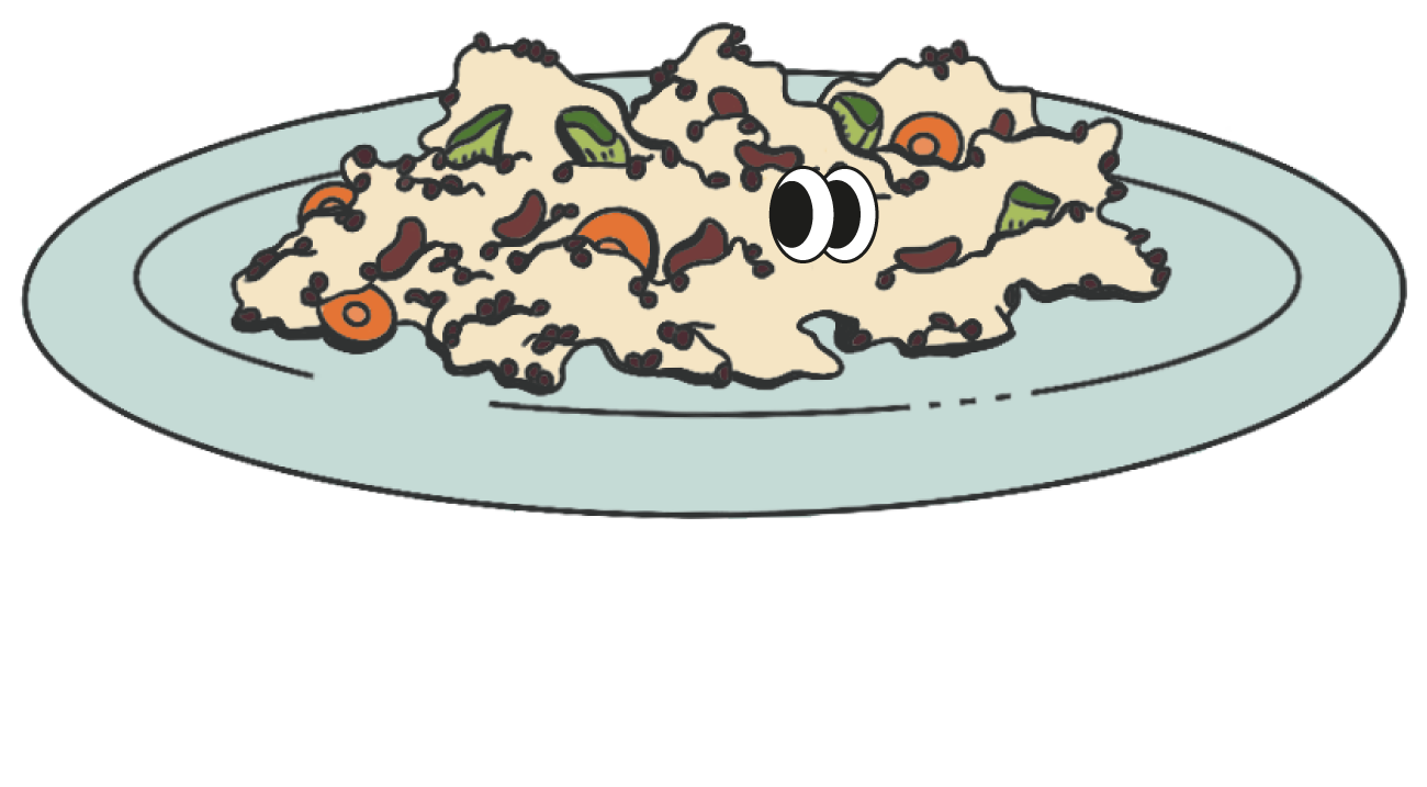 Illustrazione della ricetta 'Quinoa con carote, zucchine e fagioli'