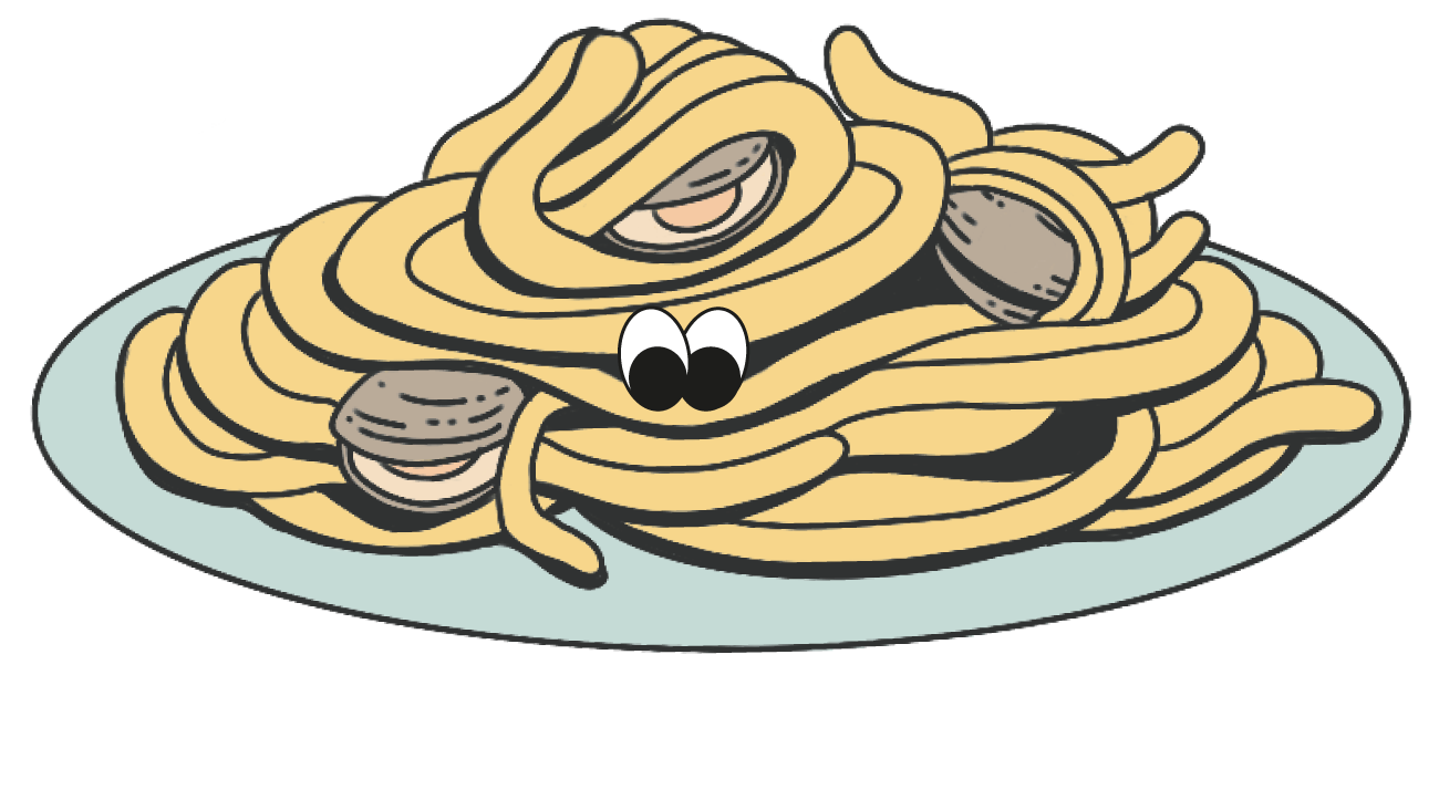 Illustrazione della ricetta 'Spaghetti alle vongole'