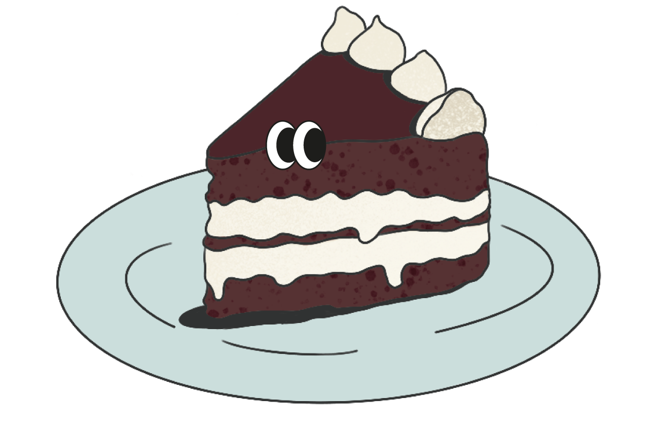 Illustrazione della ricetta 'Torta al cioccolato con crema pasticcera'