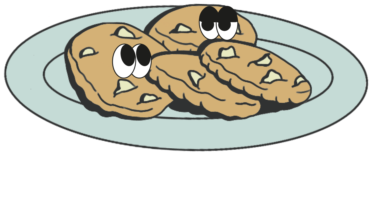 Illustrazione della ricetta 'Biscotti con farro, datteri e noci'