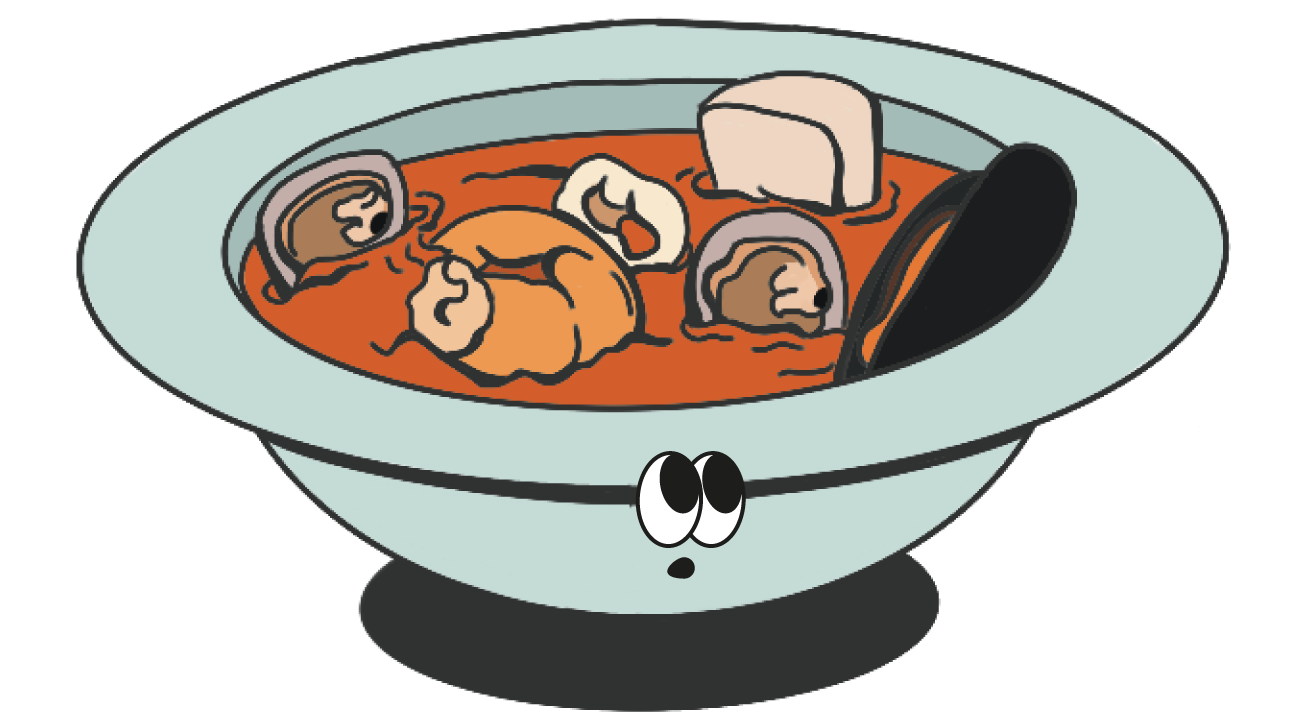 Illustrazione della ricetta 'Zuppa di pesce'